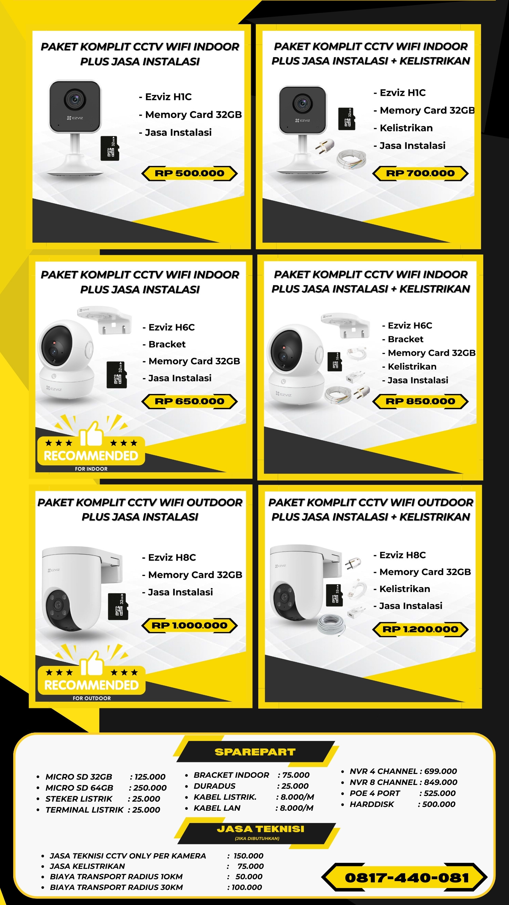 Harga 5 - Budi CCTV