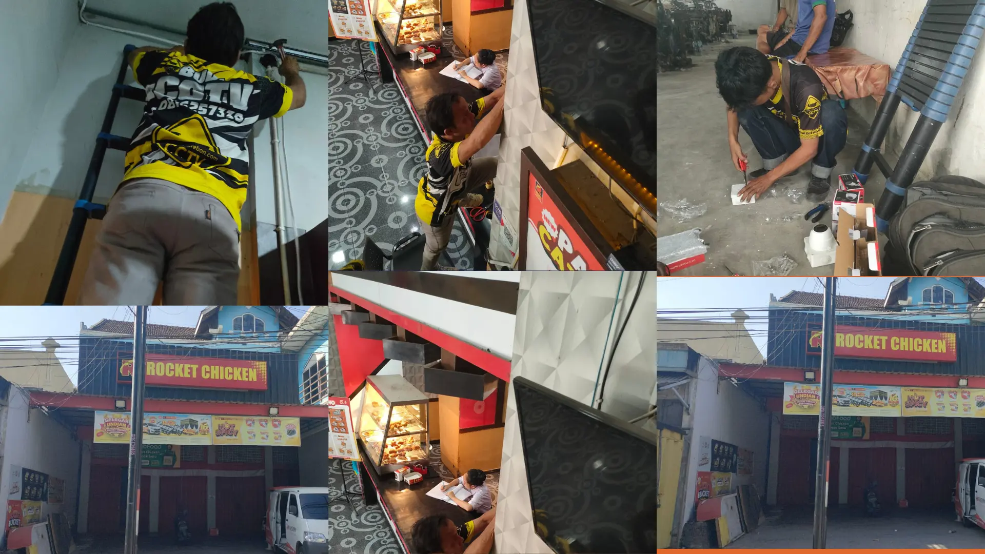 Pasang CCTV Pemalang – Solusi Keamanan Modern untuk Roket Chicken &amp; Usaha Kuliner