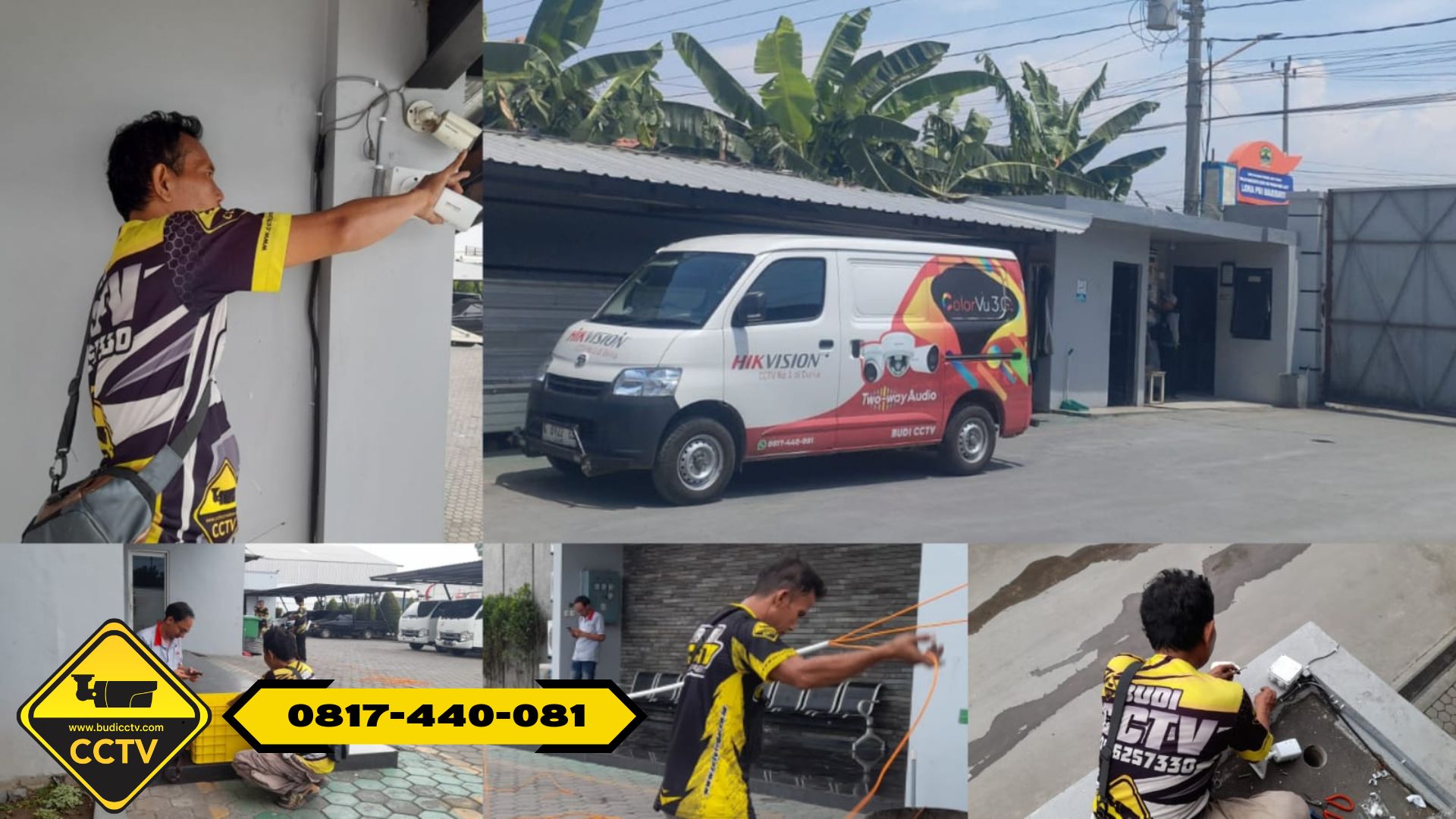 Jasa Pasang CCTV di Tegal &amp; Pemalang –  Pemasangan Hikvision ColorVu di PT Bakti Transindo